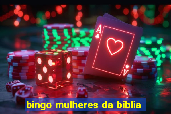 bingo mulheres da biblia